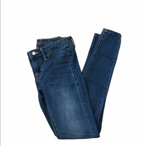 Medium Wash Mid-rise Jean Leggings
